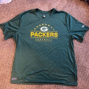 NFL Green Bay Packers Green and Yellow Short Sleeve Tee